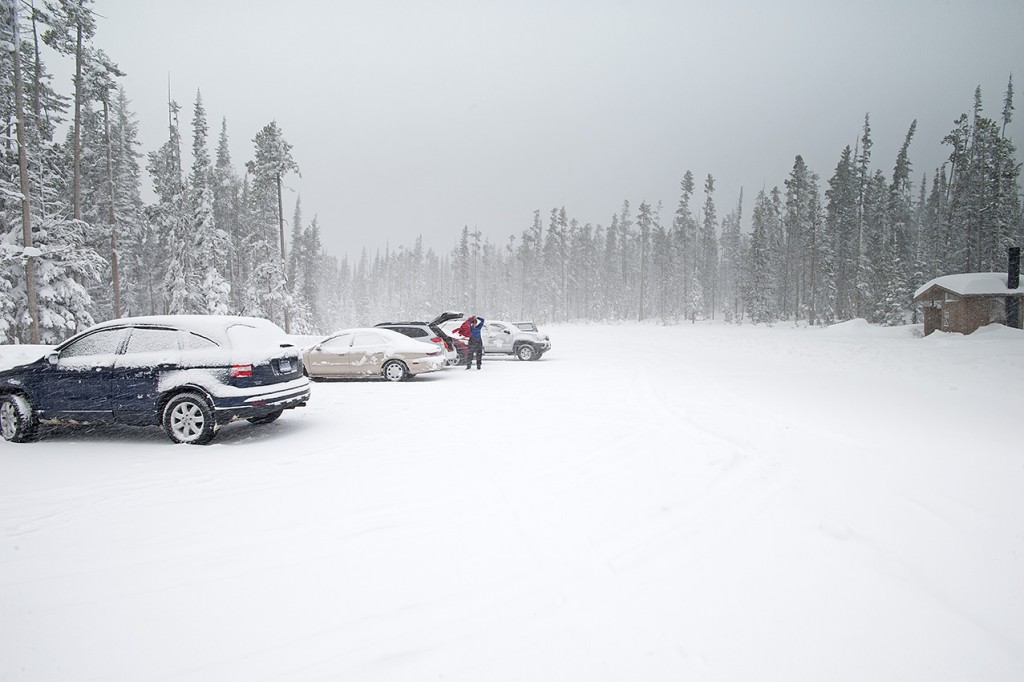 On December 21, 2014 in the parking lot of Chief Joseph Pass.